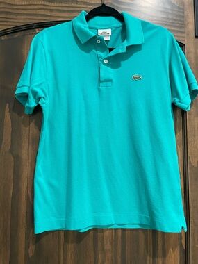 Lacoste Men’s Teal Green Polo Shirt